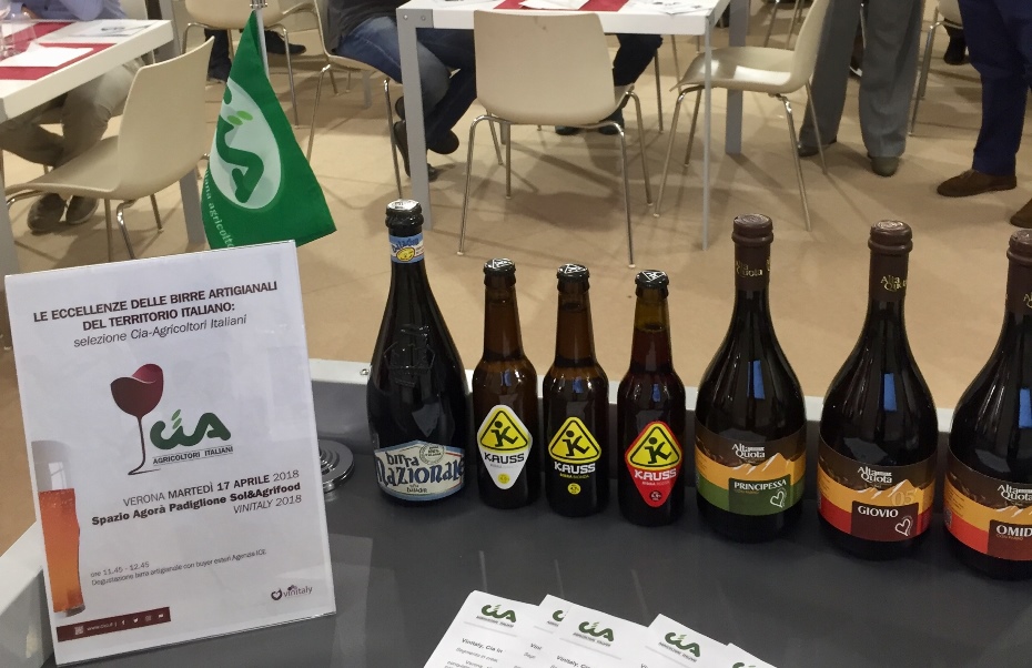 Al Vinitaly si parla anche di birre artigianali e agricole. Italia attivi circa 1.000 microbirrifici