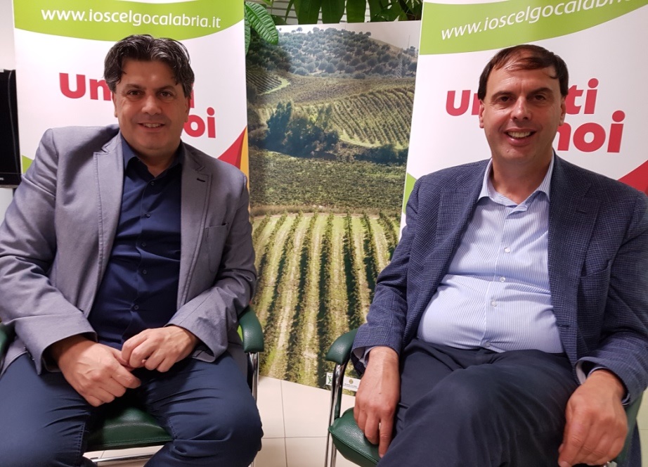 Mauro D’Acri, consigliere regionale calabrese delegato all’Agricoltura, ospite in tv nel programma “Io Scelgo Calabria”