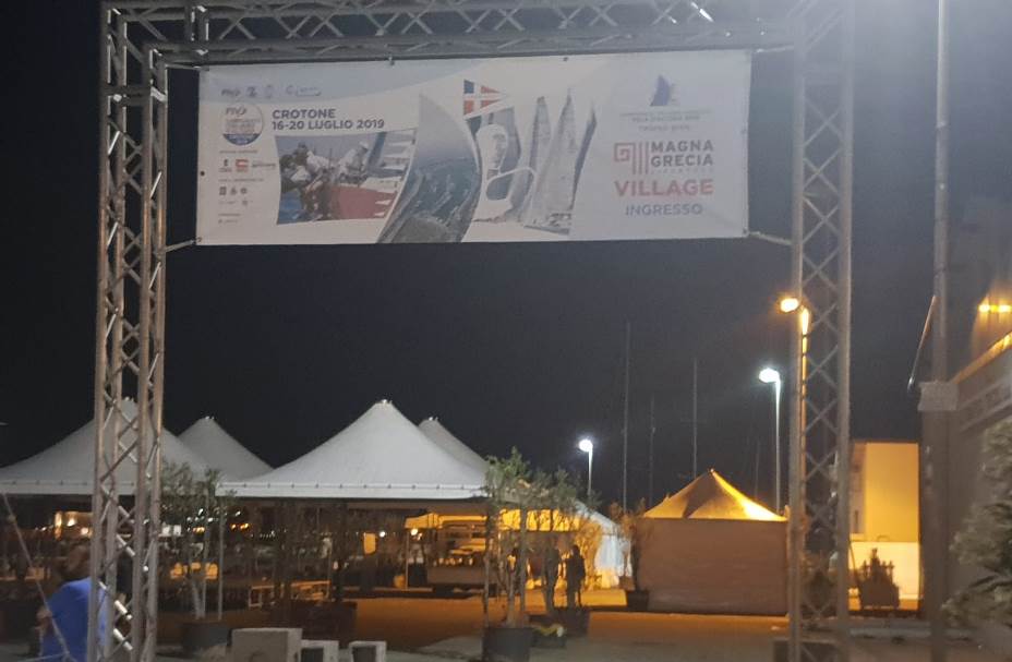 Magna Grecia Lifestyle Village a Crotone, durante il Campionato italiano assoluto di vela d’altura della Fiv