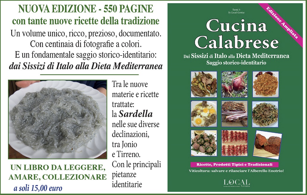 Libri, la nuova edizione di Cucina Calabrese con tante nuove ricette. Un’opera da leggere, amare, collezionare, regalare