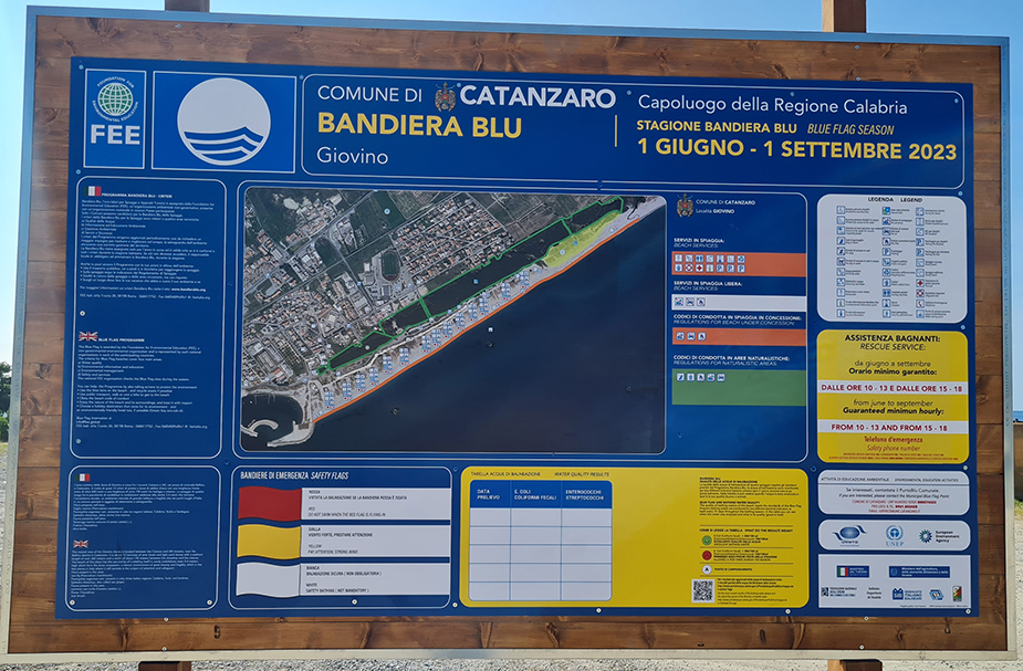 Bandiera Blu a Catanzaro città di mare: un’idea di comunità che guarda alla bellezza e all’armonia da perseguire ogni giorno!