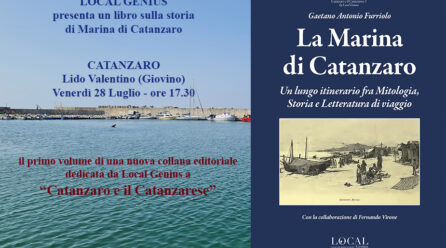 Local Genius presenta un libro sulla storia della <strong>Marina di Catanzaro</strong>: il 28 luglio al Lido Valentino di Giovino