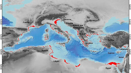 Mediterraneo, Ingv: al rialzo le stime sull’aumento del livello marino sulle coste entro la fine del secolo