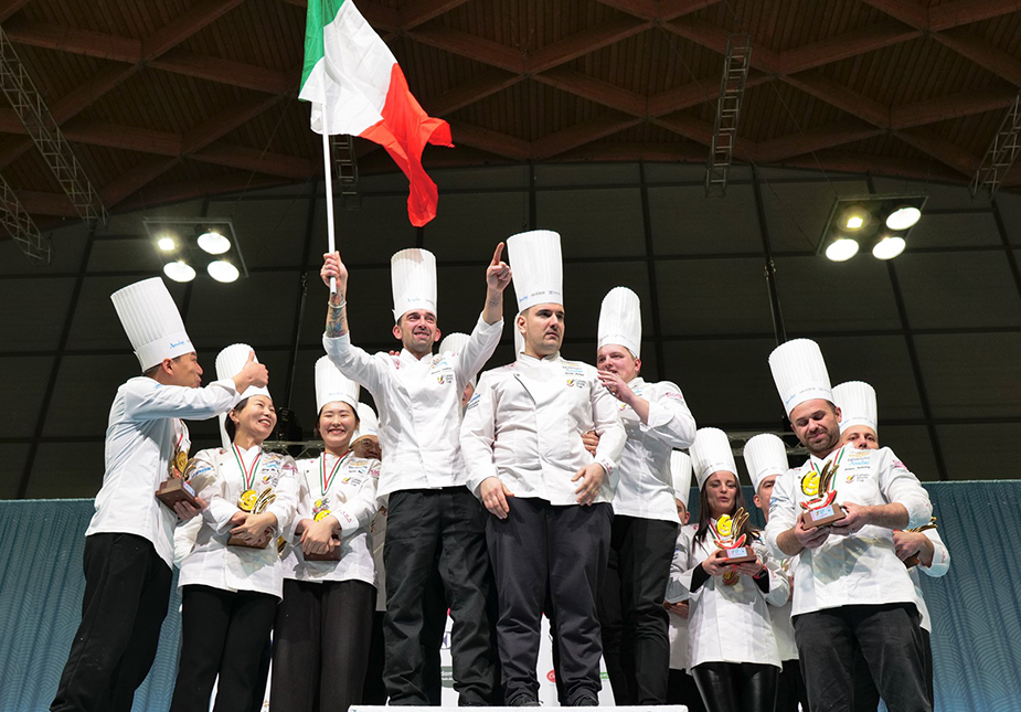 Alla 45ma edizione di Sigep, a Rimini, per la <strong>Gelato World Cup</strong> hanno gareggiato 11 nazioni: Italia Campione del mondo!