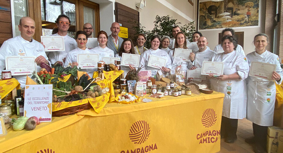 Cucinare prediligendo materie a Km Zero: in Veneto un progetto che ha coinvolto 17 operatori agrituristici