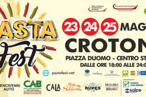 <strong>Pasta Fest a Crotone</strong>, dal 23 al 25 maggio: la cultura antica del grano duro e tante proposte di gastronomia tipica