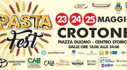 <strong>Pasta Fest a Crotone</strong>, dal 23 al 25 maggio: la cultura antica del grano duro e tante proposte di gastronomia tipica