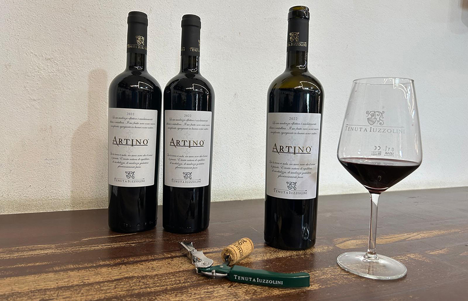 Concorso internazionale Mundus Vini: <strong>Tenuta Iuzzolini</strong> ha conquistato la medaglia d’oro con lo straordinario rosso Artino