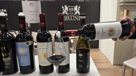 Importante riconoscimento internazionale per il Francesco II di Cantine Bruni: grande entusiasmo anche al Vinitaly 2026