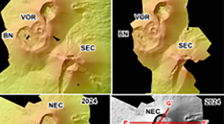 Etna, Ingv: una “macchina del tempo” ricostruisce centosessant’anni di evoluzione dei crateri sommitali