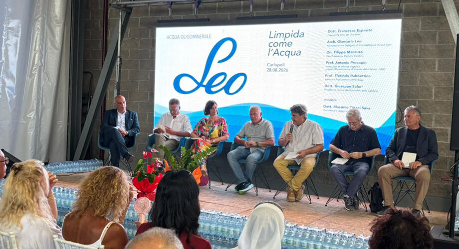 Una grande risorsa della Calabria: le acque minerali. Importante e qualificato talk nello stabilimento Leo di Carlopoli