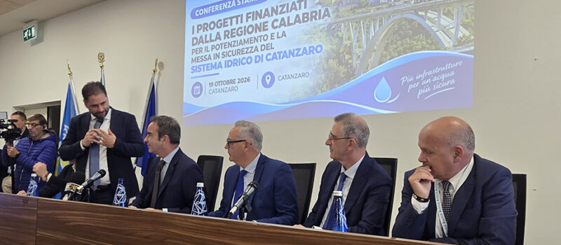 Basta con l’emergenza idrica a Catanzaro, Montuoro: la Regione con circa 35 milioni di finanziamenti dota il capoluogo delle infrastrutture necessarie
