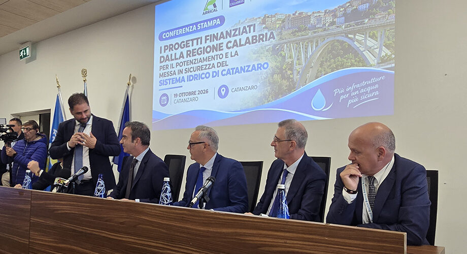Basta con l’emergenza idrica a Catanzaro, Montuoro: la Regione con circa 35 milioni di finanziamenti dota il capoluogo delle infrastrutture necessarie